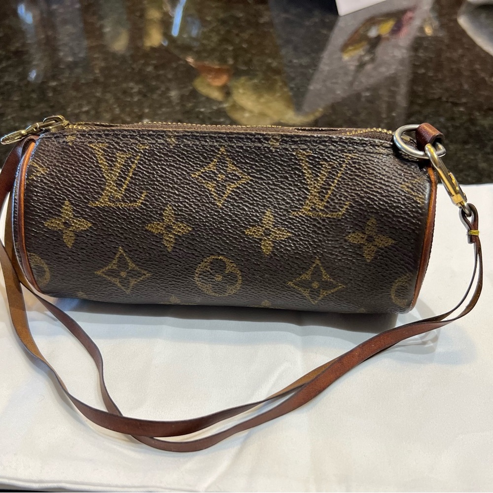 Louis Vuitton Papillon Pochette Monogram Canvas Mini
